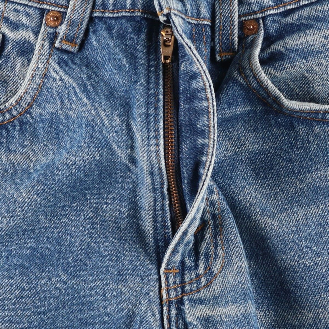 Levi's 505-0216 Tapered Denim Pants, Made in USA, Men's Size W30 (approx.), Vintage cotton blue type Vintage Second Hand
