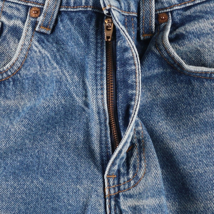 Levi's 505-0216 Tapered Denim Pants, Made in USA, Men's Size W30 (approx.), Vintage cotton blue type Vintage Second Hand