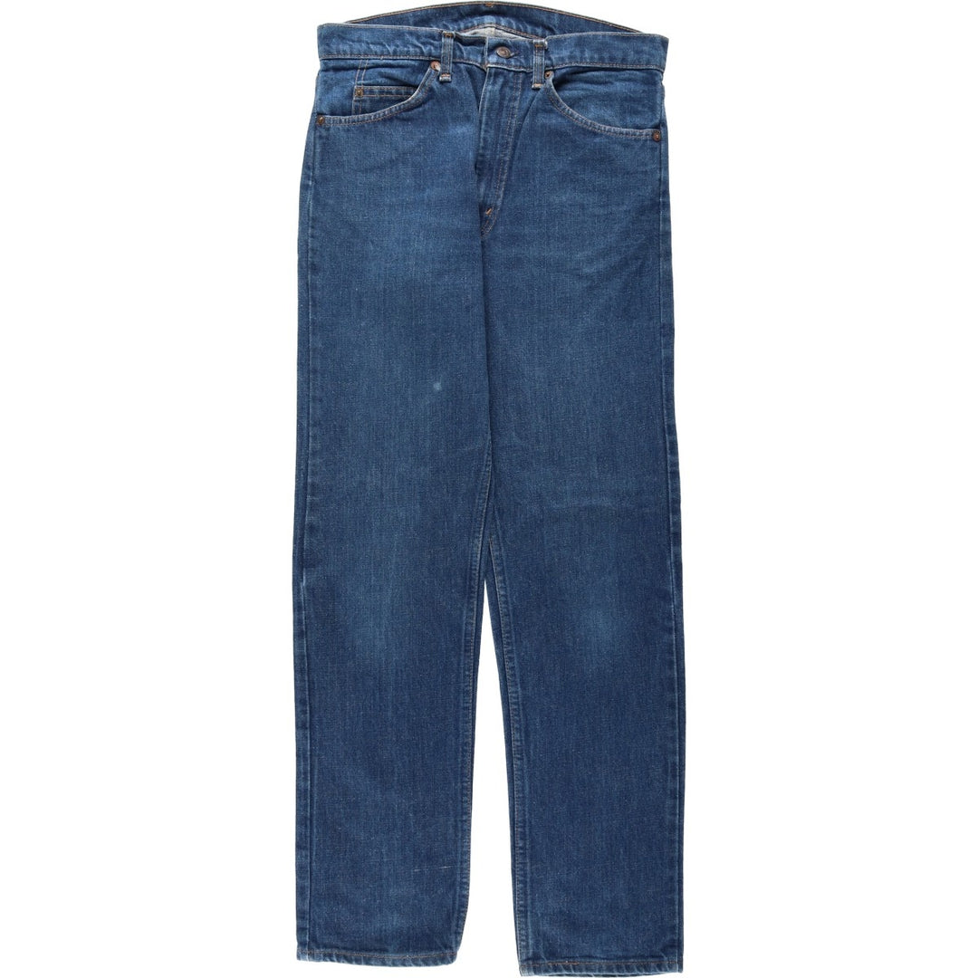 Levi's 20505-0217 Orange Tab Tapered Denim Pants, Men's W32 (approx.), Vintage unclear blue type Vintage Second Hand