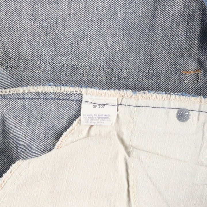 Levi's 20505-0217 Orange Tab Tapered Denim Pants, Men's W32 (approx.), Vintage unclear blue type Vintage Second Hand