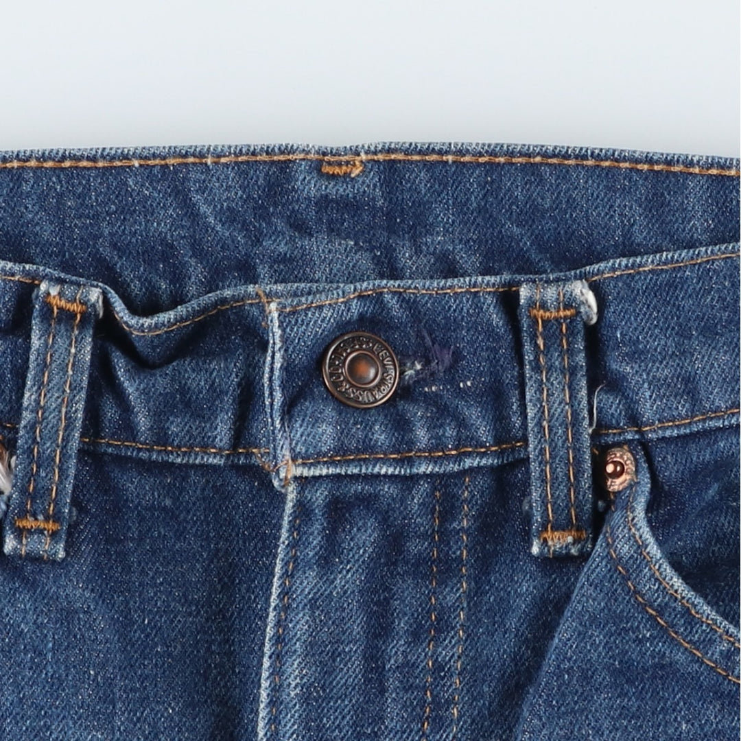 Levi's 20505-0217 Orange Tab Tapered Denim Pants, Men's W32 (approx.), Vintage unclear blue type Vintage Second Hand