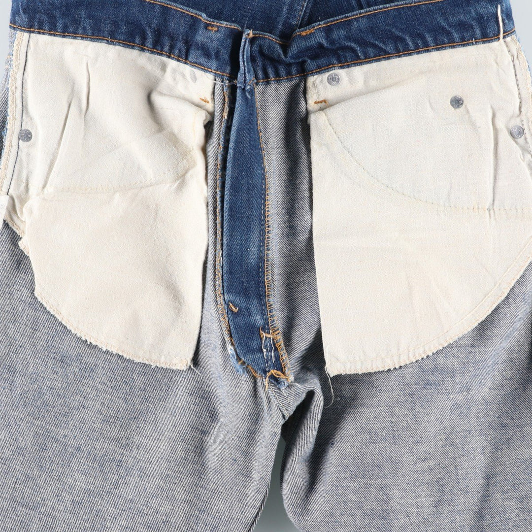 Levi's 20505-0217 Orange Tab Tapered Denim Pants, Men's W32 (approx.), Vintage unclear blue type Vintage Second Hand
