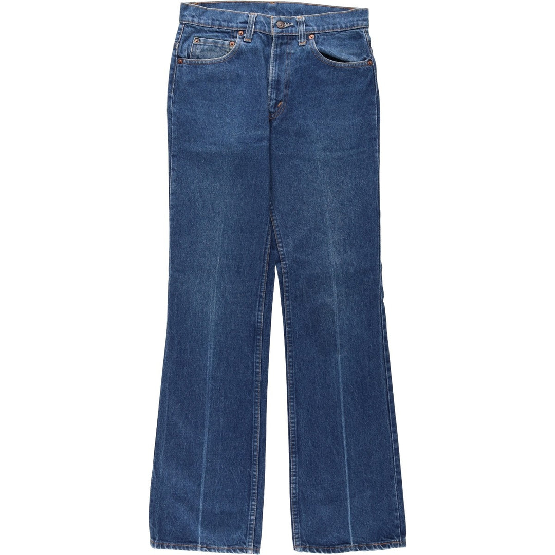 1980'S Levi's 517-0217 Bootcut Denim Pants, Men's Size W30 (approx.), Vintage unclear blue type Vintage Second Hand