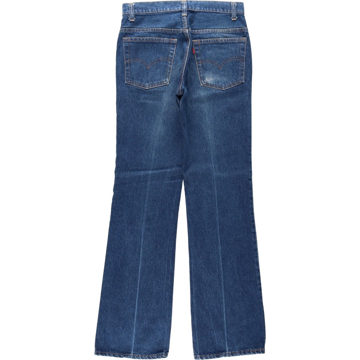 1980'S Levi's 517-0217 Bootcut Denim Pants, Men's Size W30 (approx.), Vintage unclear blue type Vintage Second Hand