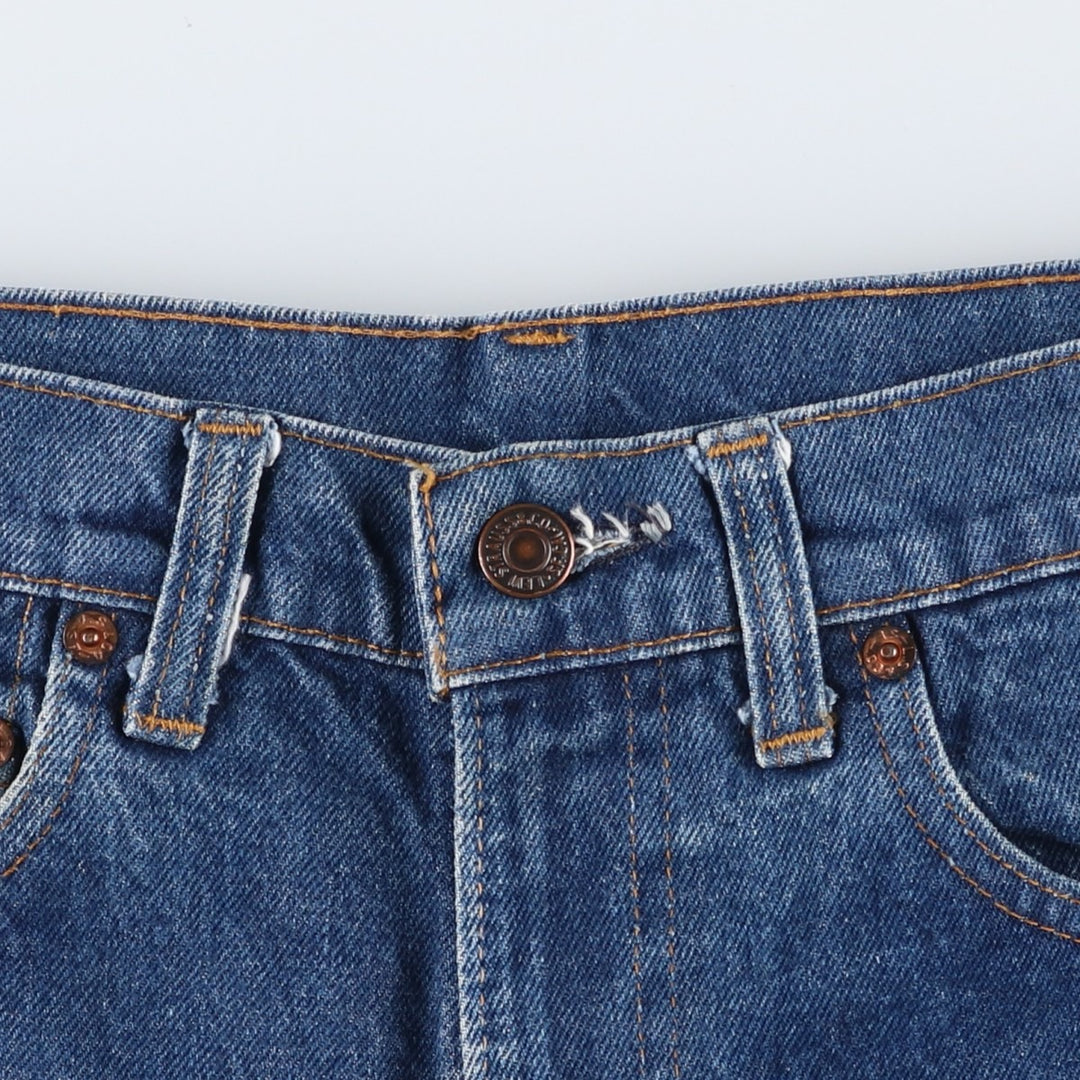 1980'S Levi's 517-0217 Bootcut Denim Pants, Men's Size W30 (approx.), Vintage unclear blue type Vintage Second Hand