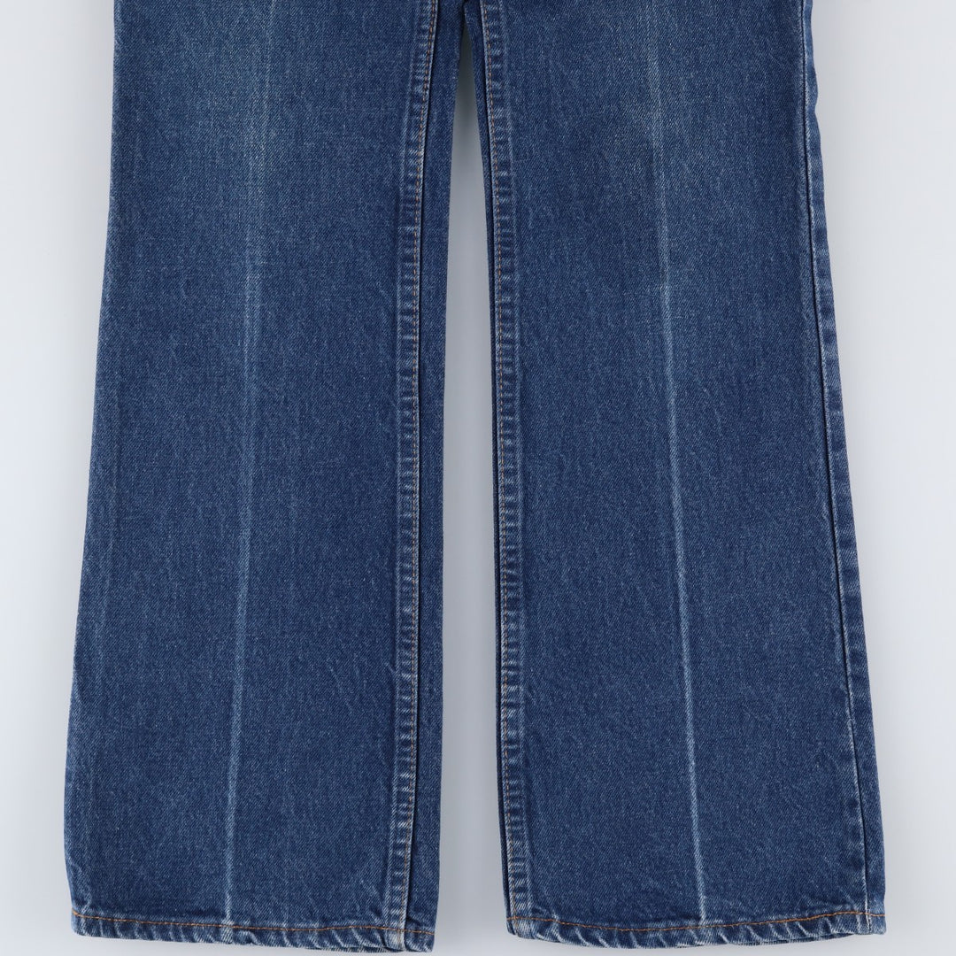 1980'S Levi's 517-0217 Bootcut Denim Pants, Men's Size W30 (approx.), Vintage unclear blue type Vintage Second Hand