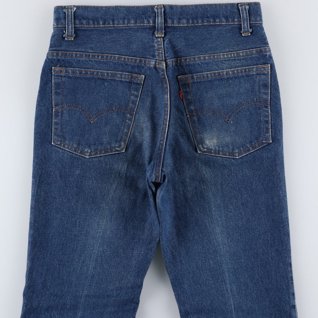 1980'S Levi's 517-0217 Bootcut Denim Pants, Men's Size W30 (approx.), Vintage unclear blue type Vintage Second Hand