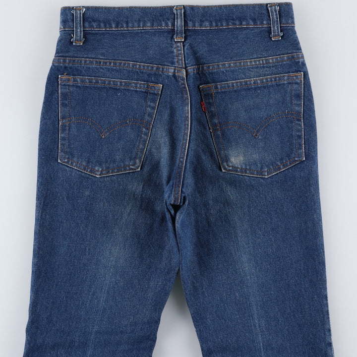 1980'S Levi's 517-0217 Bootcut Denim Pants, Men's Size W30 (approx.), Vintage unclear blue type Vintage Second Hand