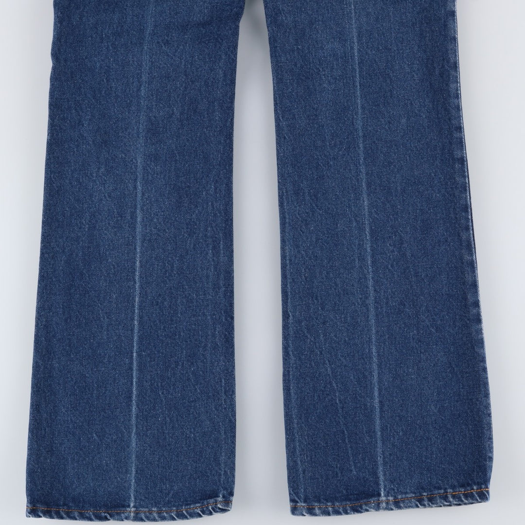 1980'S Levi's 517-0217 Bootcut Denim Pants, Men's Size W30 (approx.), Vintage unclear blue type Vintage Second Hand