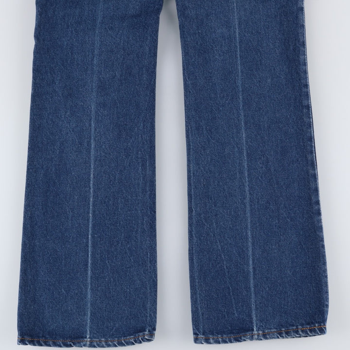 1980'S Levi's 517-0217 Bootcut Denim Pants, Men's Size W30 (approx.), Vintage unclear blue type Vintage Second Hand