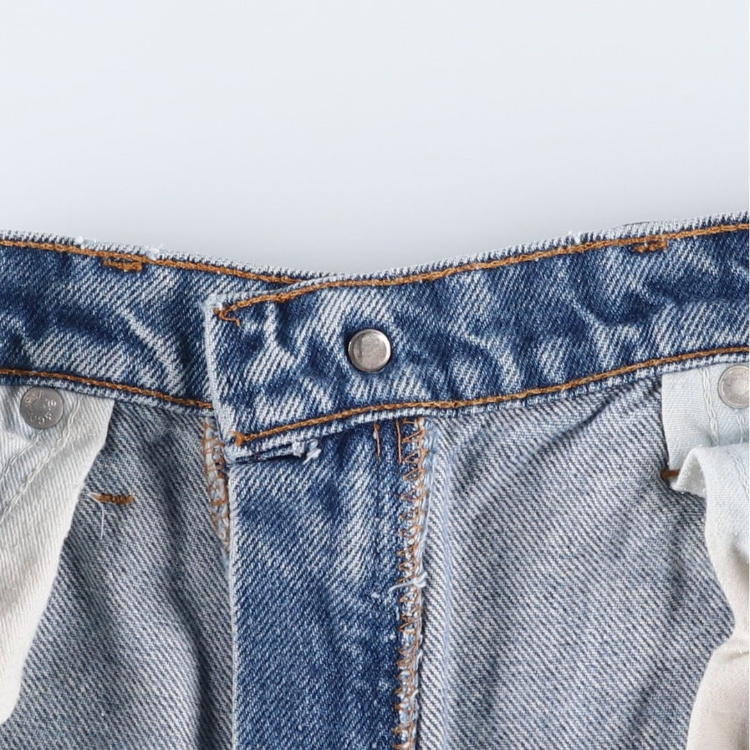 80'S Levi's 20517-0217 Orange Tab Bootcut Denim Pants Made in USA Men's W35 Vintage cotton blue type Vintage Second Hand