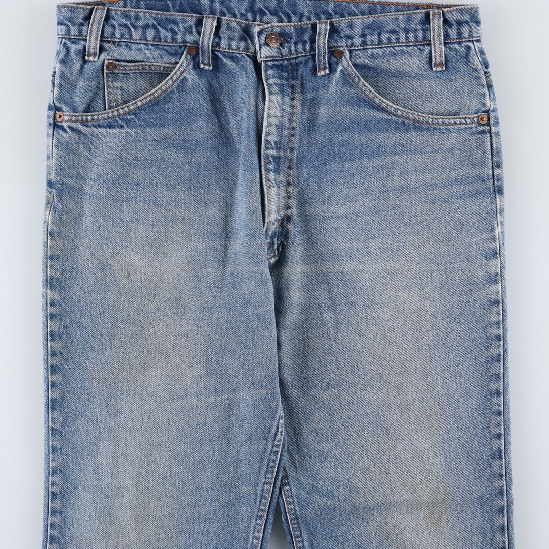 80'S Levi's 20517-0217 Orange Tab Bootcut Denim Pants Made in USA Men's W35 Vintage cotton blue type Vintage Second Hand