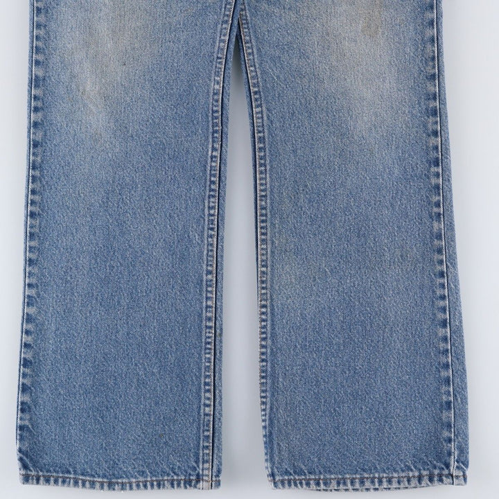 80'S Levi's 20517-0217 Orange Tab Bootcut Denim Pants Made in USA Men's W35 Vintage cotton blue type Vintage Second Hand