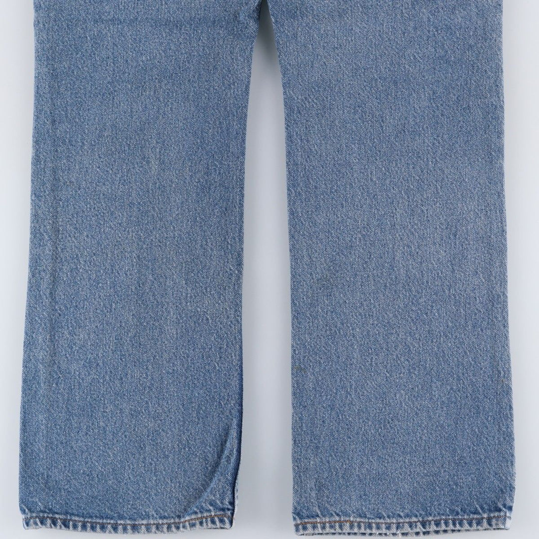 80'S Levi's 20517-0217 Orange Tab Bootcut Denim Pants Made in USA Men's W35 Vintage cotton blue type Vintage Second Hand