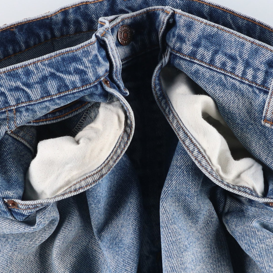 80'S Levi's 20517-0217 Orange Tab Bootcut Denim Pants Made in USA Men's W35 Vintage cotton blue type Vintage Second Hand