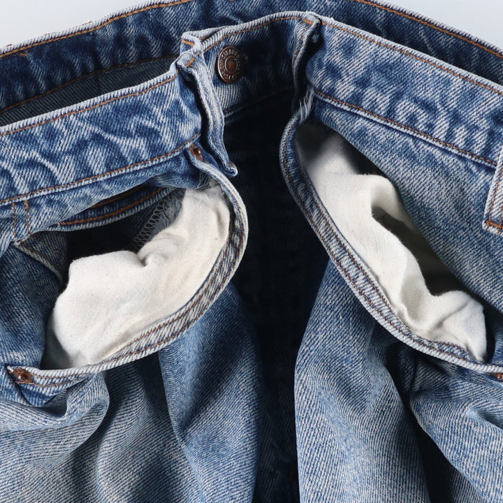 80'S Levi's 20517-0217 Orange Tab Bootcut Denim Pants Made in USA Men's W35 Vintage cotton blue type Vintage Second Hand