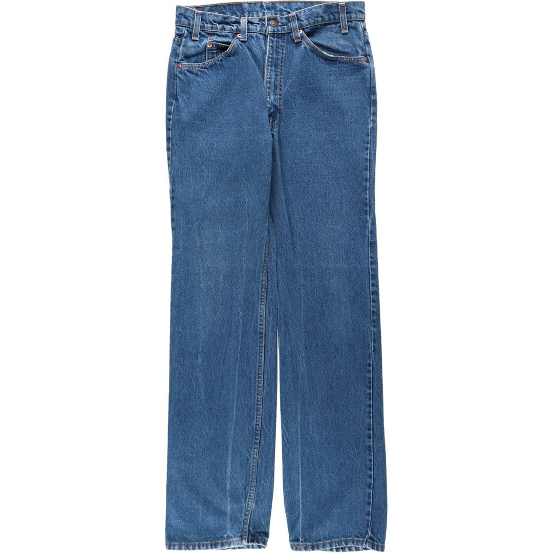 1990'S Levi's 20517-0217 Orange Tab Bootcut Denim Pants, Men's Size W32 (approx.), Vintage unclear blue type Vintage Second Hand
