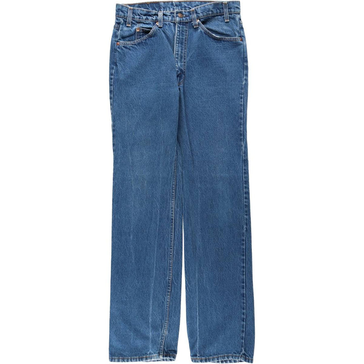 1990'S Levi's 20517-0217 Orange Tab Bootcut Denim Pants, Men's Size W32 (approx.), Vintage unclear blue type Vintage Second Hand