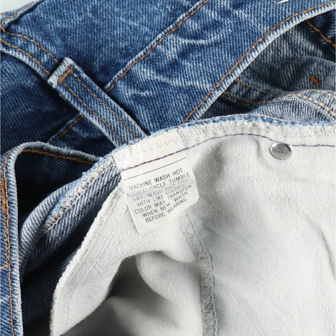 1990'S Levi's 20517-0217 Orange Tab Bootcut Denim Pants, Men's Size W32 (approx.), Vintage unclear blue type Vintage Second Hand