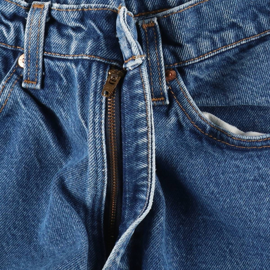 1990'S Levi's 20517-0217 Orange Tab Bootcut Denim Pants, Men's Size W32 (approx.), Vintage unclear blue type Vintage Second Hand