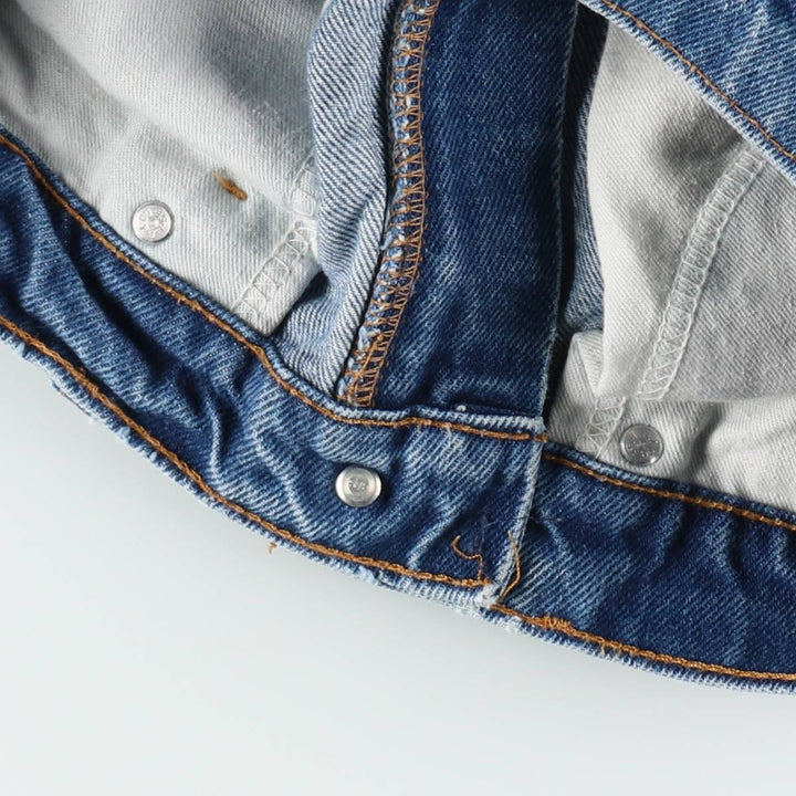 1990'S Levi's 20517-0217 Orange Tab Bootcut Denim Pants, Men's Size W32 (approx.), Vintage unclear blue type Vintage Second Hand