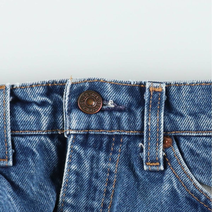 1990'S Levi's 20517-0217 Orange Tab Bootcut Denim Pants, Men's Size W32 (approx.), Vintage unclear blue type Vintage Second Hand