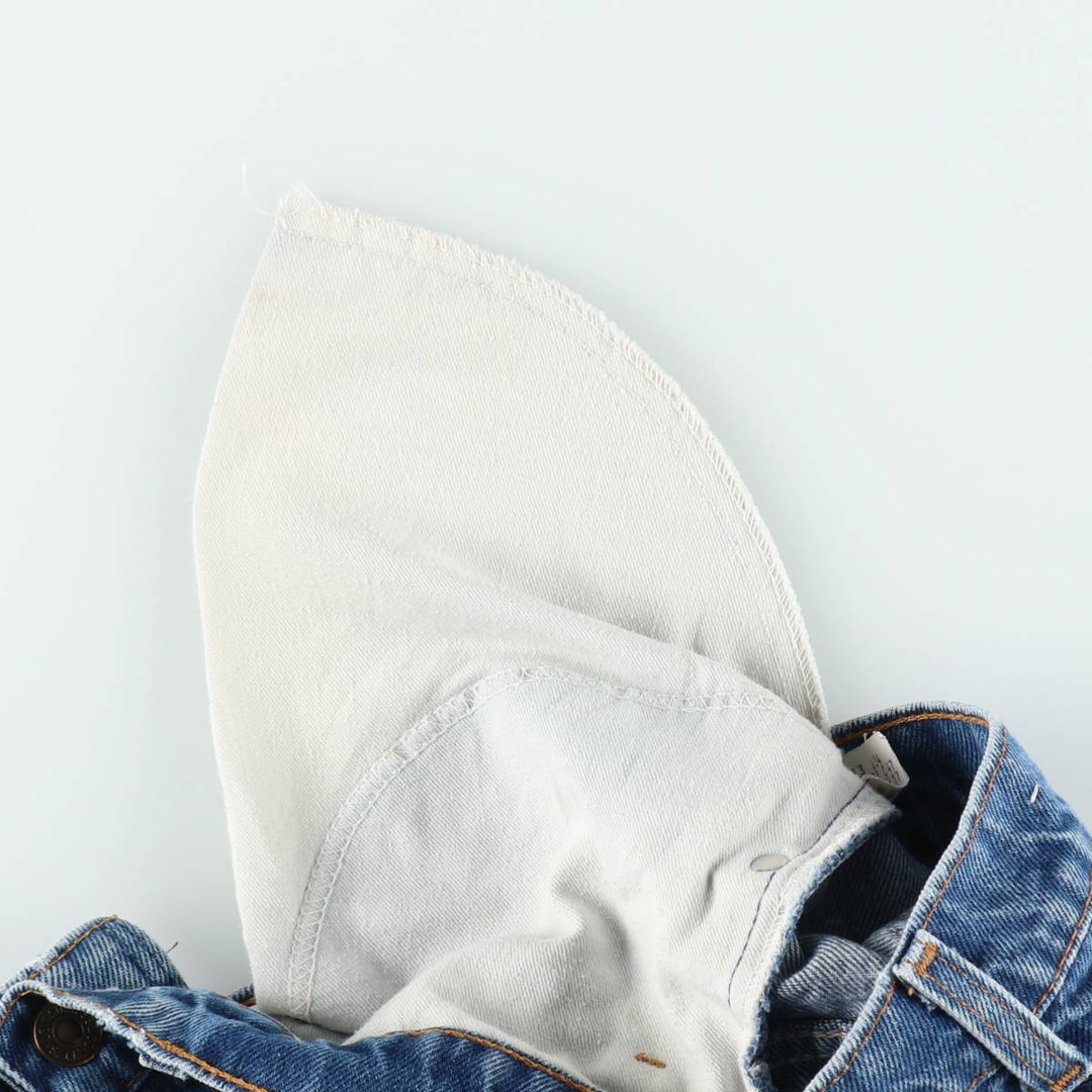 1990'S Levi's 20517-0217 Orange Tab Bootcut Denim Pants, Men's Size W32 (approx.), Vintage unclear blue type Vintage Second Hand