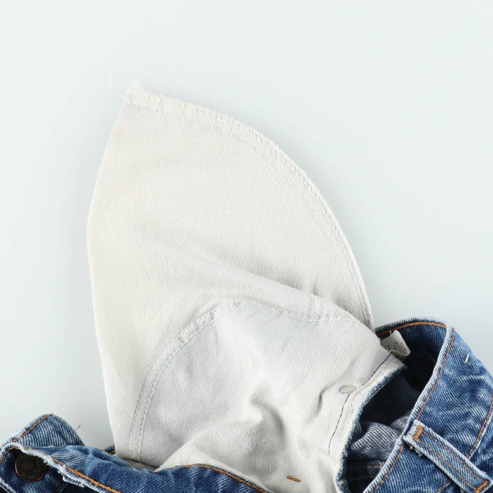 1990'S Levi's 20517-0217 Orange Tab Bootcut Denim Pants, Men's Size W32 (approx.), Vintage unclear blue type Vintage Second Hand