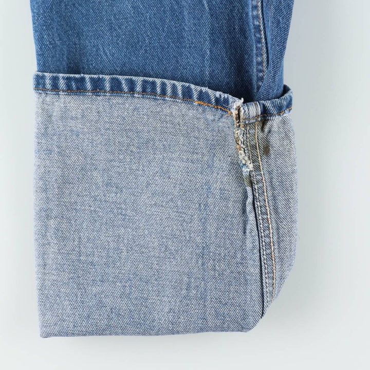 1990'S Levi's 20517-0217 Orange Tab Bootcut Denim Pants, Men's Size W32 (approx.), Vintage unclear blue type Vintage Second Hand