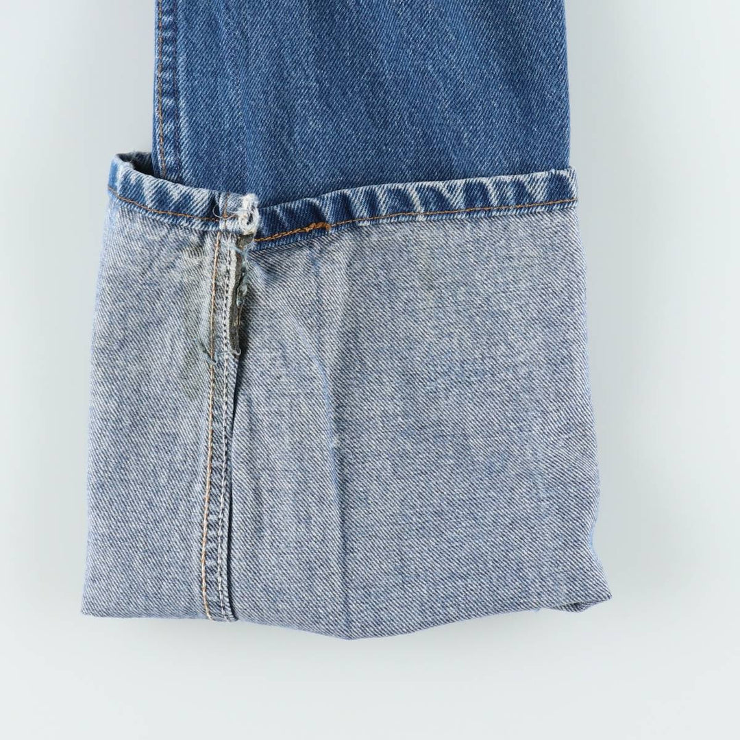 1990'S Levi's 20517-0217 Orange Tab Bootcut Denim Pants, Men's Size W32 (approx.), Vintage unclear blue type Vintage Second Hand