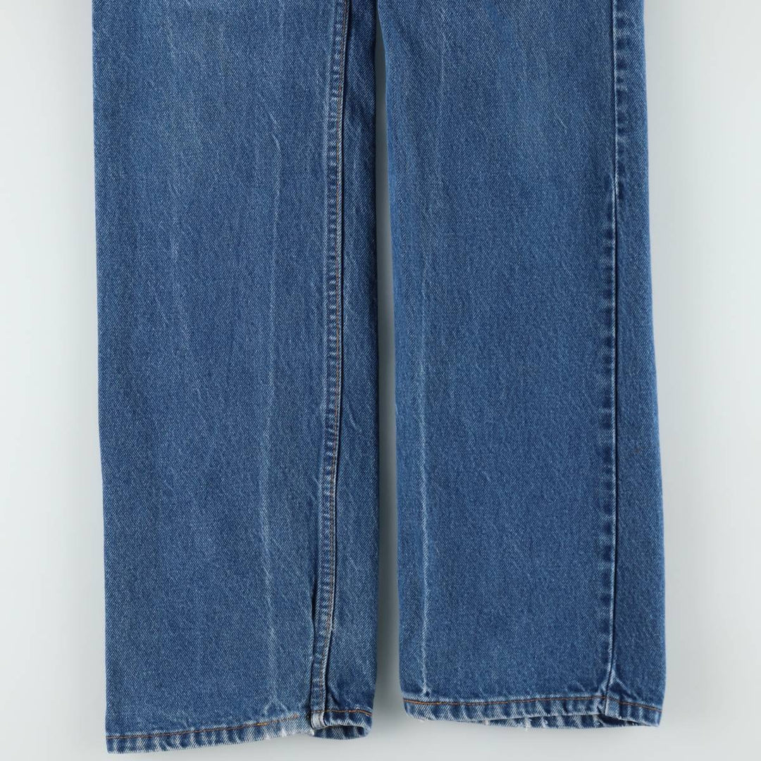 1990'S Levi's 20517-0217 Orange Tab Bootcut Denim Pants, Men's Size W32 (approx.), Vintage unclear blue type Vintage Second Hand