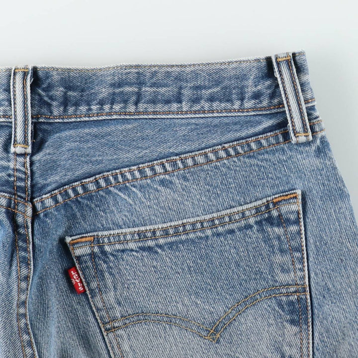 Levi's 501 straight denim pants for men, size W32 cotton blue type Vintage Second Hand