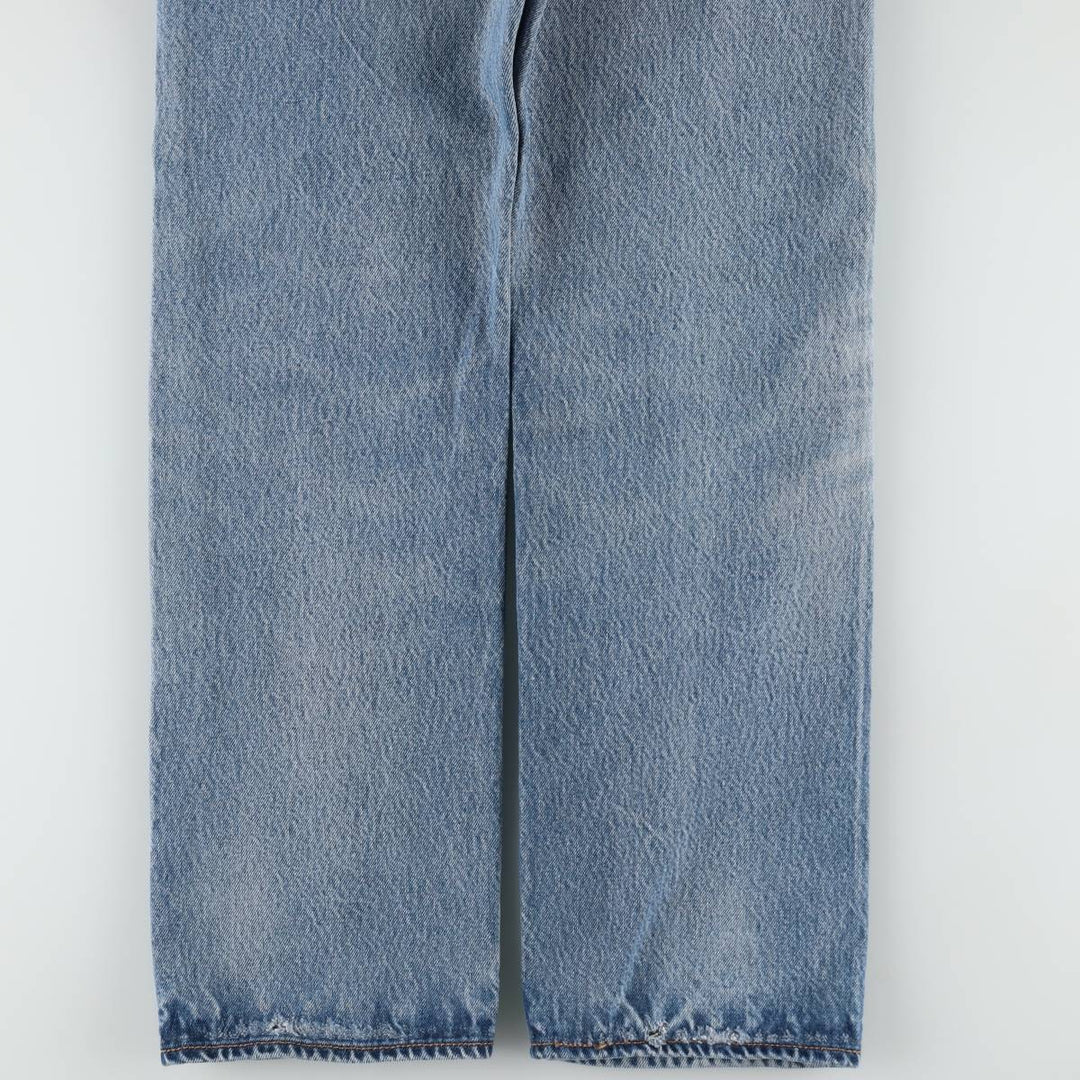 Levi's 501 straight denim pants for men, size W32 cotton blue type Vintage Second Hand