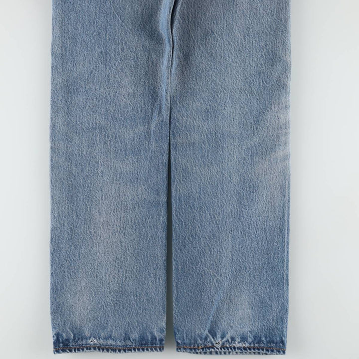 Levi's 501 straight denim pants for men, size W32 cotton blue type Vintage Second Hand