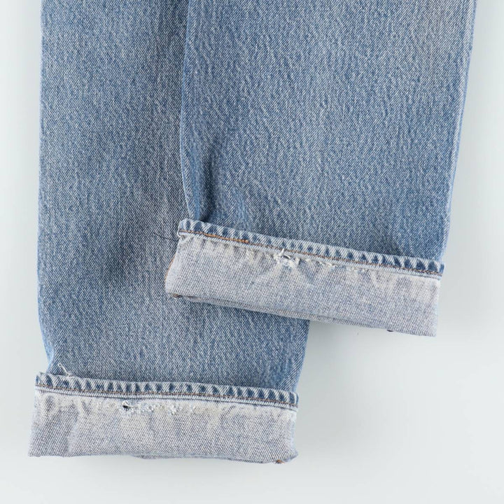 Levi's 501 straight denim pants for men, size W32 cotton blue type Vintage Second Hand