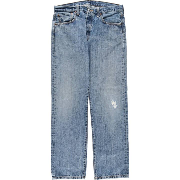 Levi's Men's Straight Denim Pants, Size W34 unclear blue type Vintage Second Hand