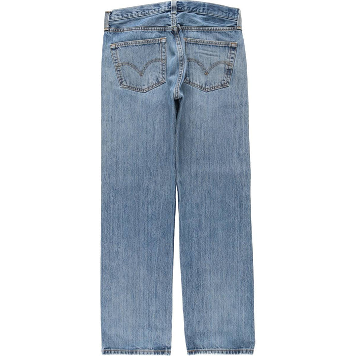 Levi's Men's Straight Denim Pants, Size W34 unclear blue type Vintage Second Hand