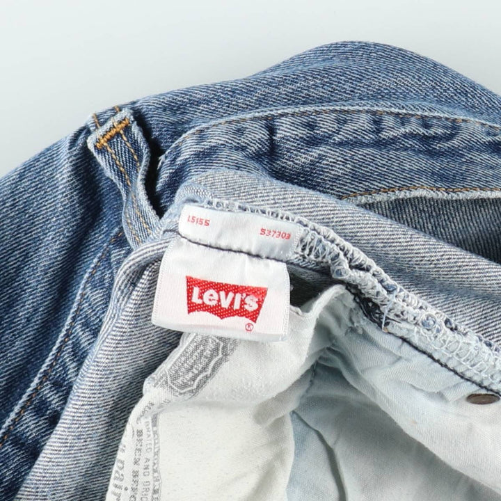 Levi's Men's Straight Denim Pants, Size W34 unclear blue type Vintage Second Hand