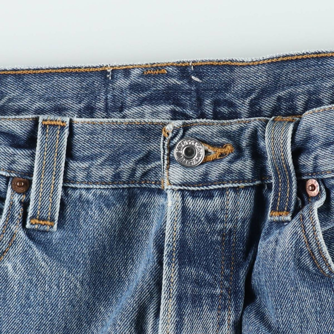 Levi's Men's Straight Denim Pants, Size W34 unclear blue type Vintage Second Hand