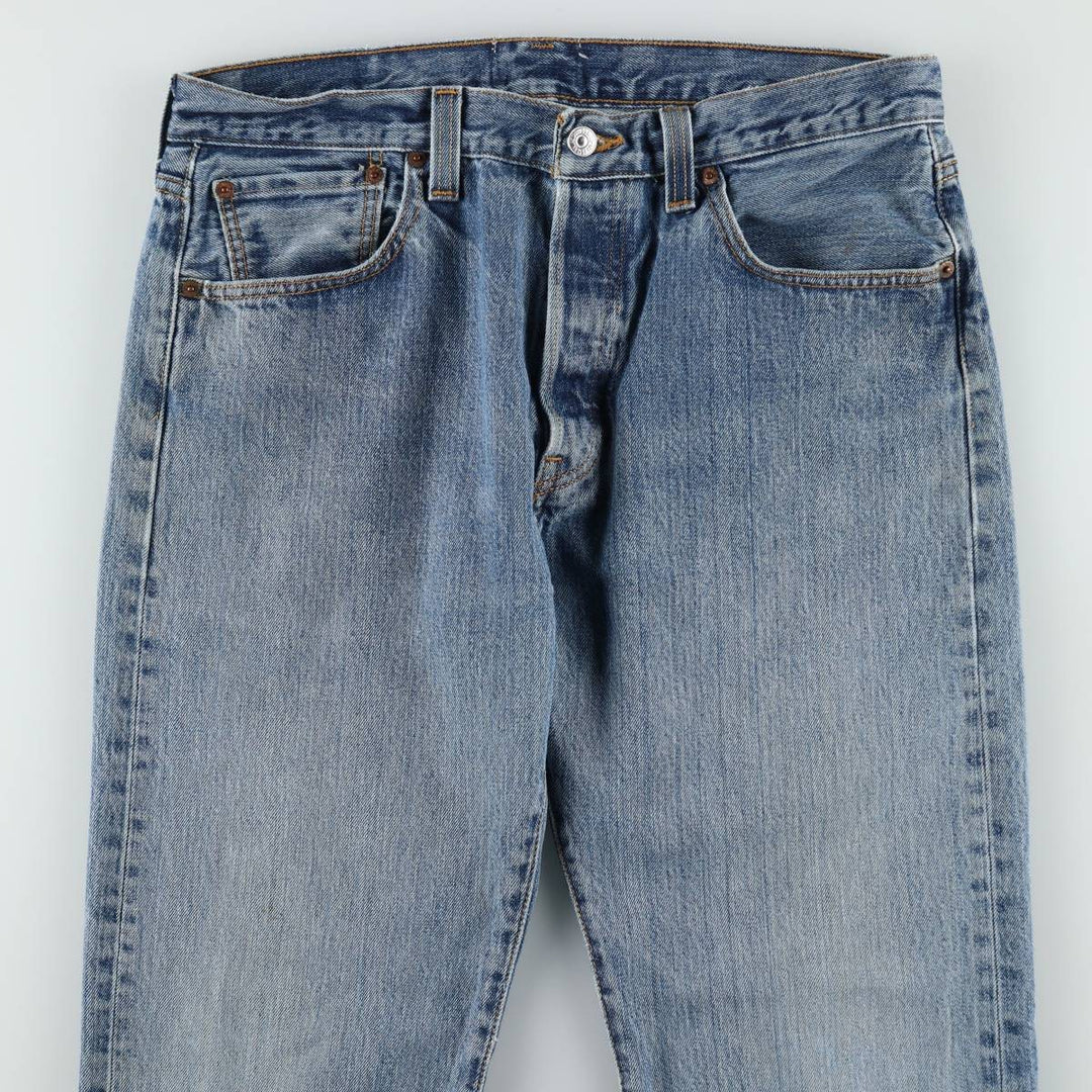 Levi's Men's Straight Denim Pants, Size W34 unclear blue type Vintage Second Hand