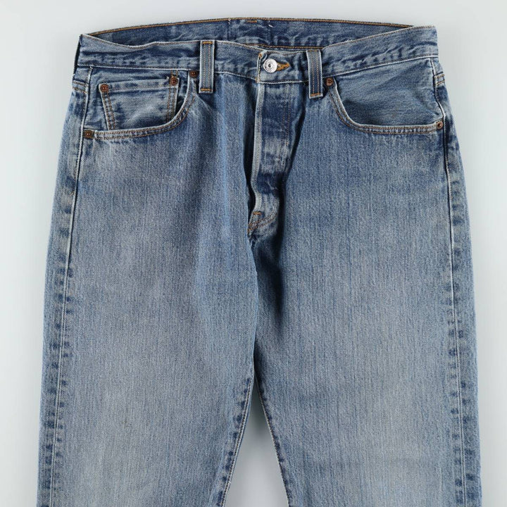 Levi's Men's Straight Denim Pants, Size W34 unclear blue type Vintage Second Hand