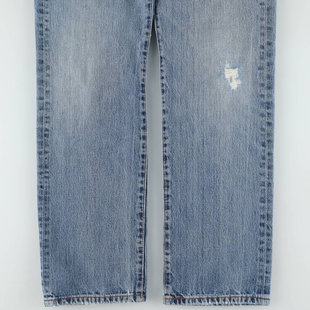 Levi's Men's Straight Denim Pants, Size W34 unclear blue type Vintage Second Hand