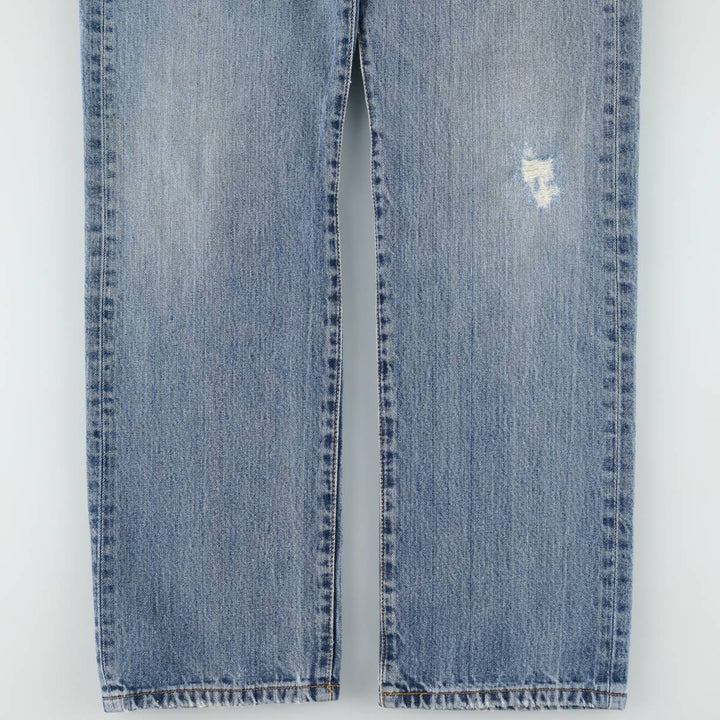 Levi's Men's Straight Denim Pants, Size W34 unclear blue type Vintage Second Hand