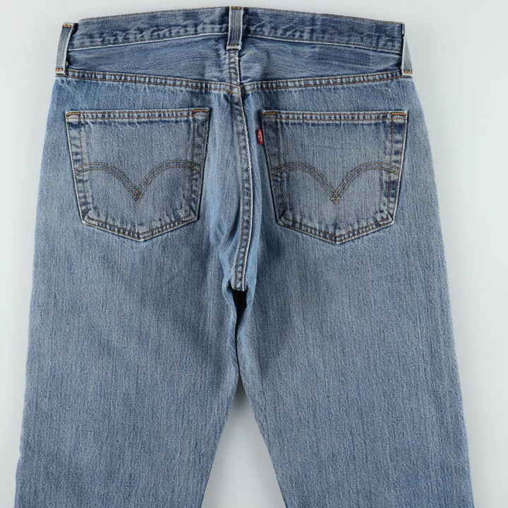 Levi's Men's Straight Denim Pants, Size W34 unclear blue type Vintage Second Hand