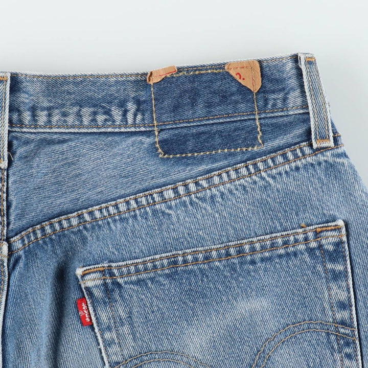 Levi's 501-0000 Straight Denim Pants, Men's Size W34 (approx.) cotton blue type Vintage Second Hand