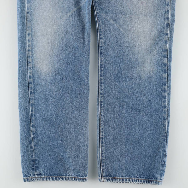 Levi's 501-0000 Straight Denim Pants, Men's Size W34 (approx.) cotton blue type Vintage Second Hand