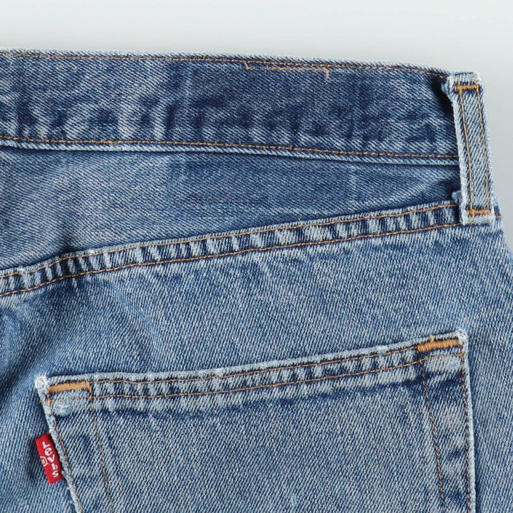 Levi's 501 straight denim pants for men, size W33 cotton blue type Vintage Second Hand