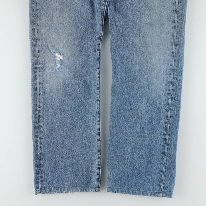 Levi's 501 straight denim pants for men, size W33 cotton blue type Vintage Second Hand