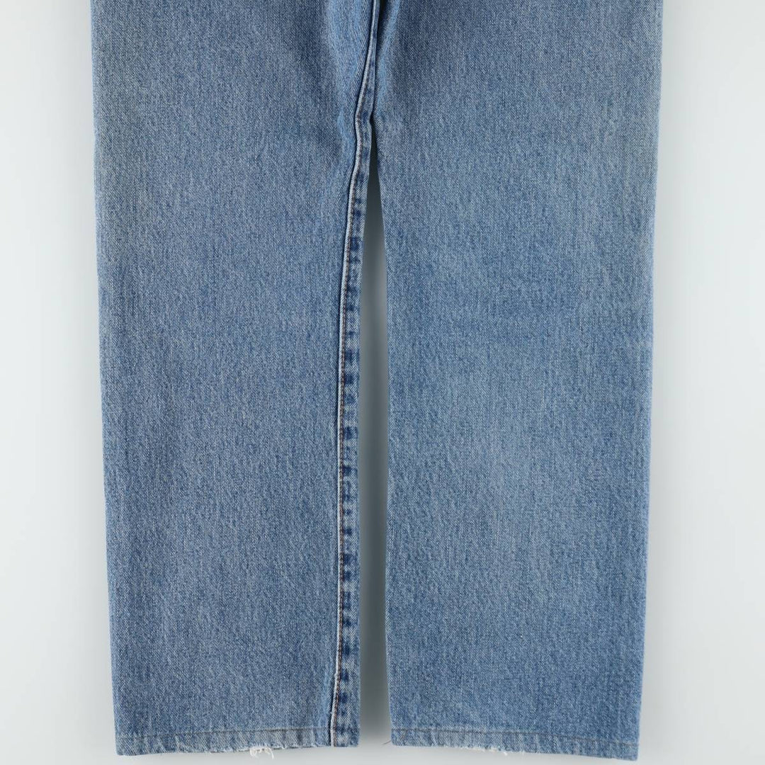 Levi's 501 straight denim pants for men, size W33 cotton blue type Vintage Second Hand