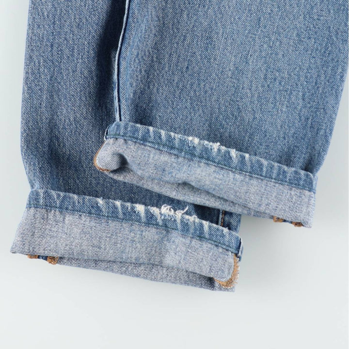 Levi's 501 straight denim pants for men, size W33 cotton blue type Vintage Second Hand